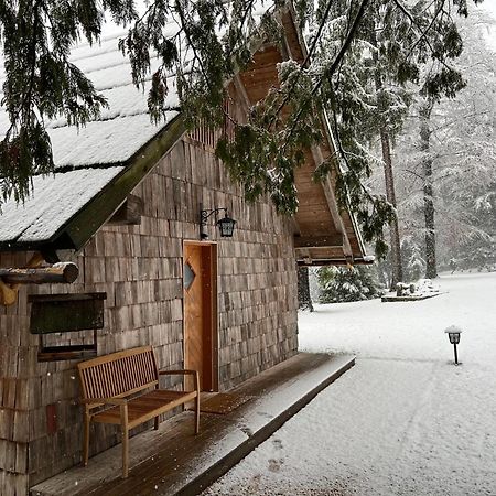 Private Beach House On Lake Блед Екстериор снимка
