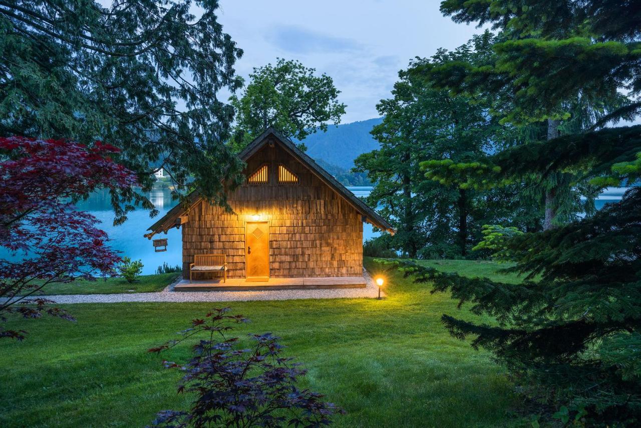 Private Beach House On Lake Блед Екстериор снимка